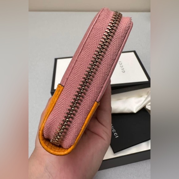 Sold❌Gucci Bamboo Tassel Round Zipper Leather Wallet.Limited Edition from Japan - Picture 7 of 16